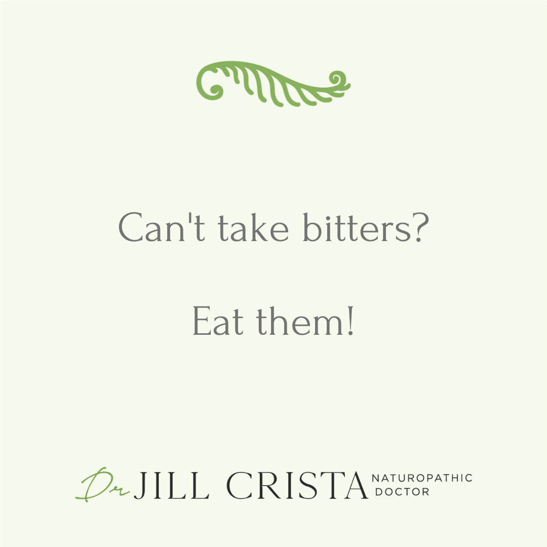 Bitter Leafy Greens to Heal from Mold