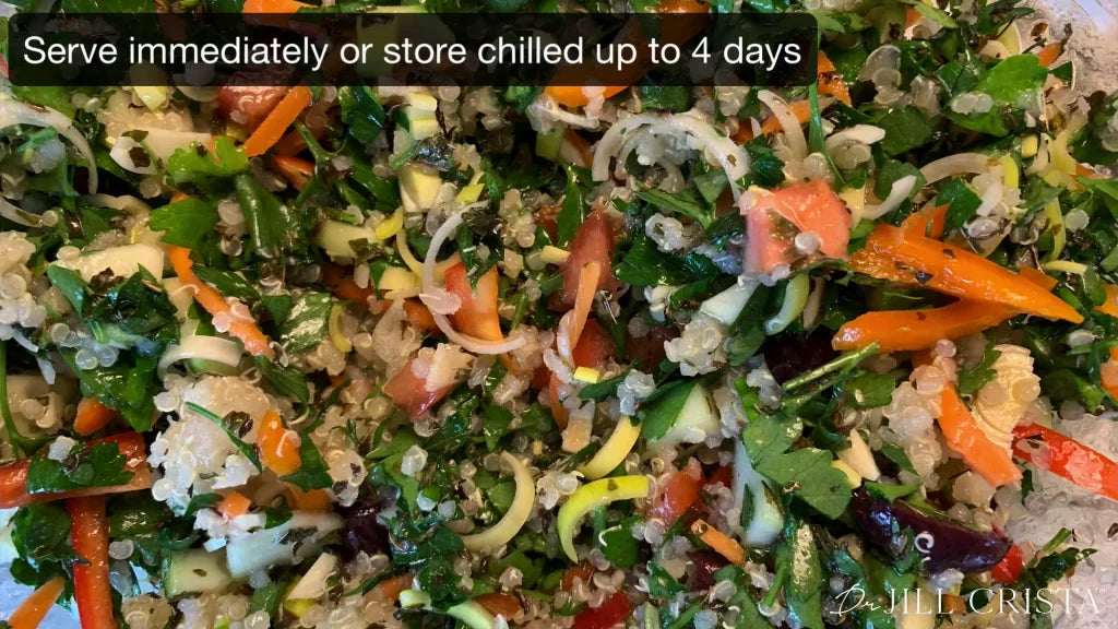 Gluten-Free Quinoa Tabouli: Fresh Mediterranean Salad
