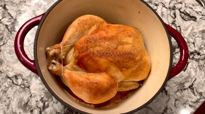 Dutch Oven Roasted Chicken: Crispy, Flavorful & Easy