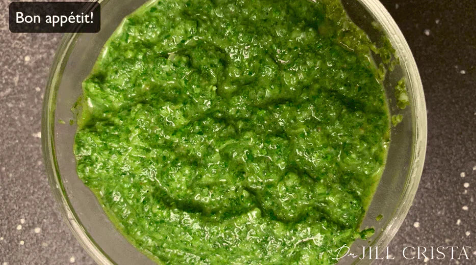 Purslane Chimichurri: Omega-3 Herb Sauce (No Waste!)