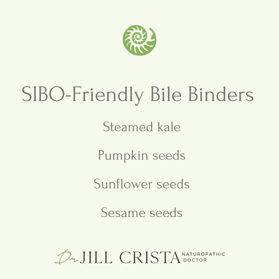 SIBO-Friendly Bile Binders
