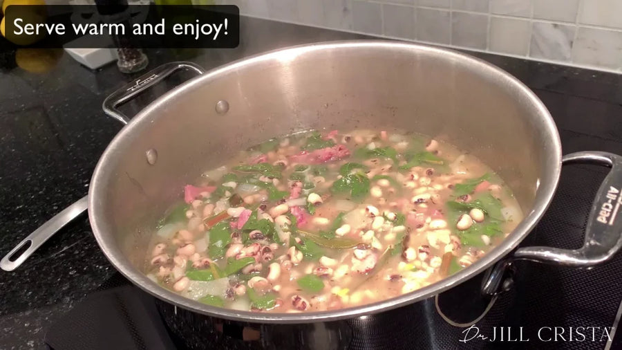 Beet Greens & Black Eyed Peas: Iron-Rich Detox Meal