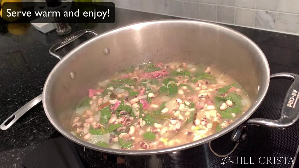 Beet Greens & Black Eyed Peas: Iron-Rich Detox Meal