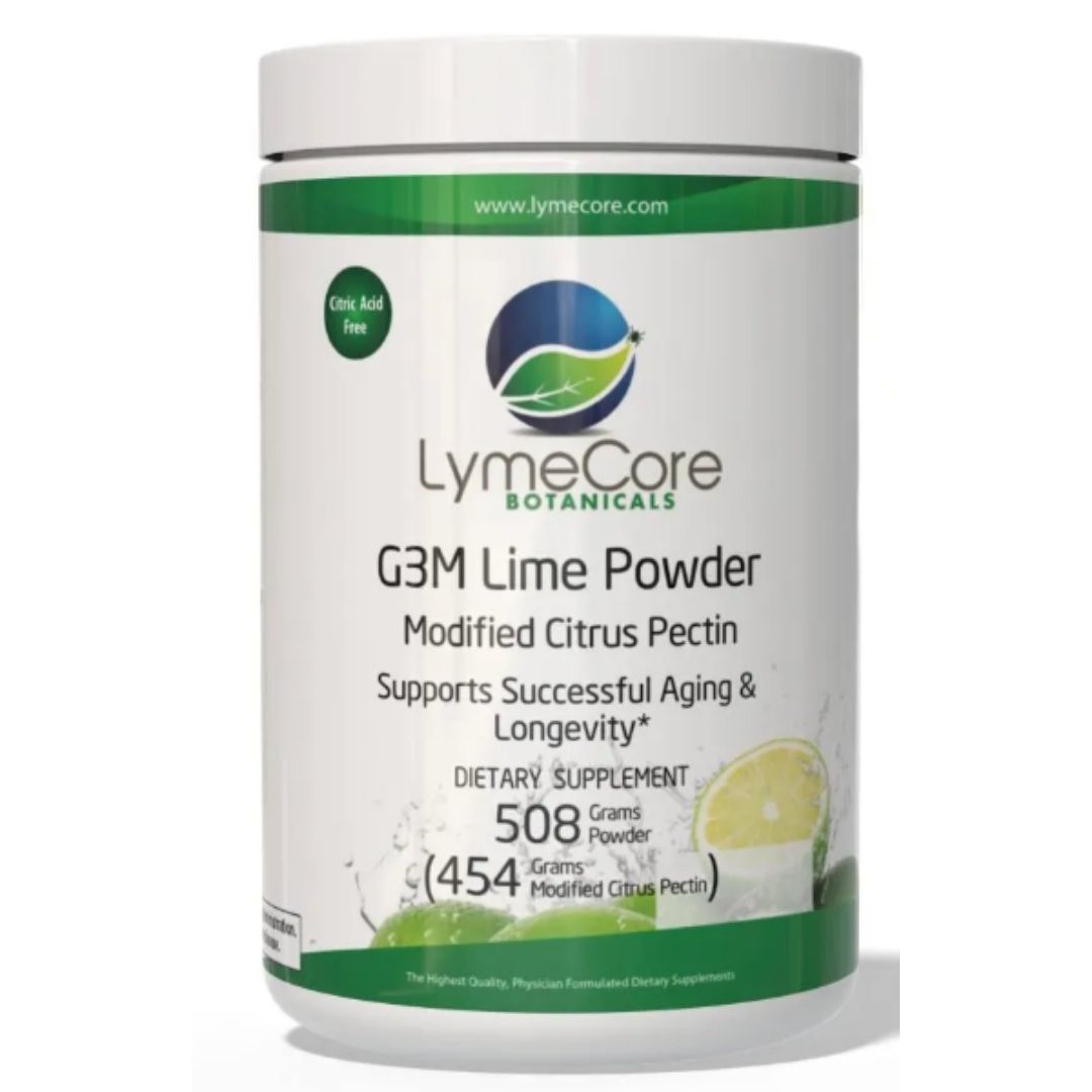 LymeCore Botanicals G3M Lime Powder supplement container