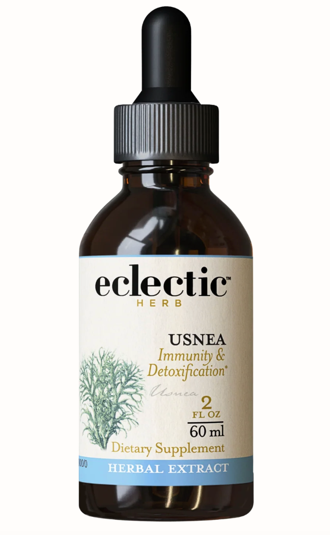 Bottle of Eclectic Herb Usnea dietary supplement