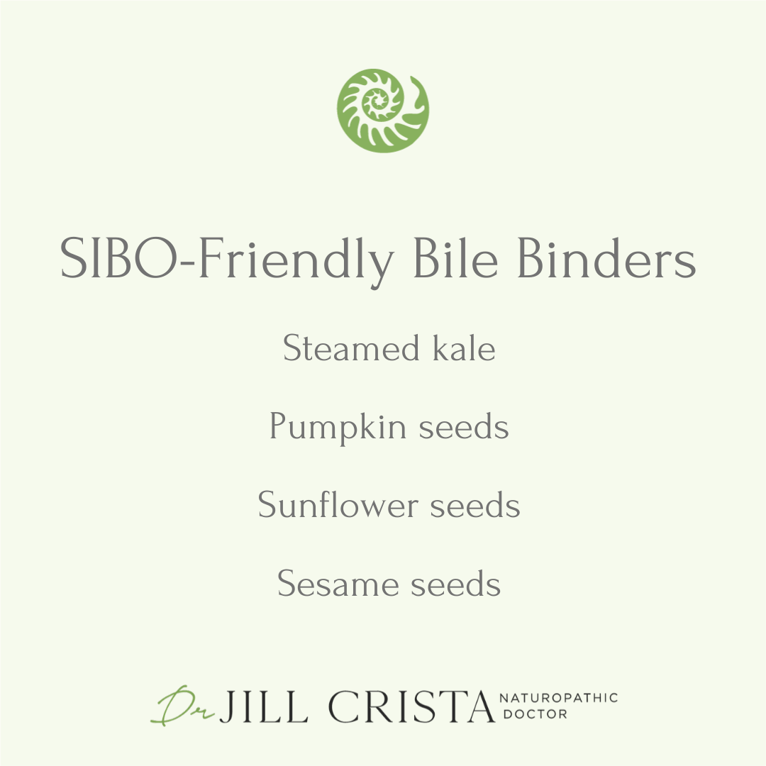 SIBO-Friendly Bile Binders