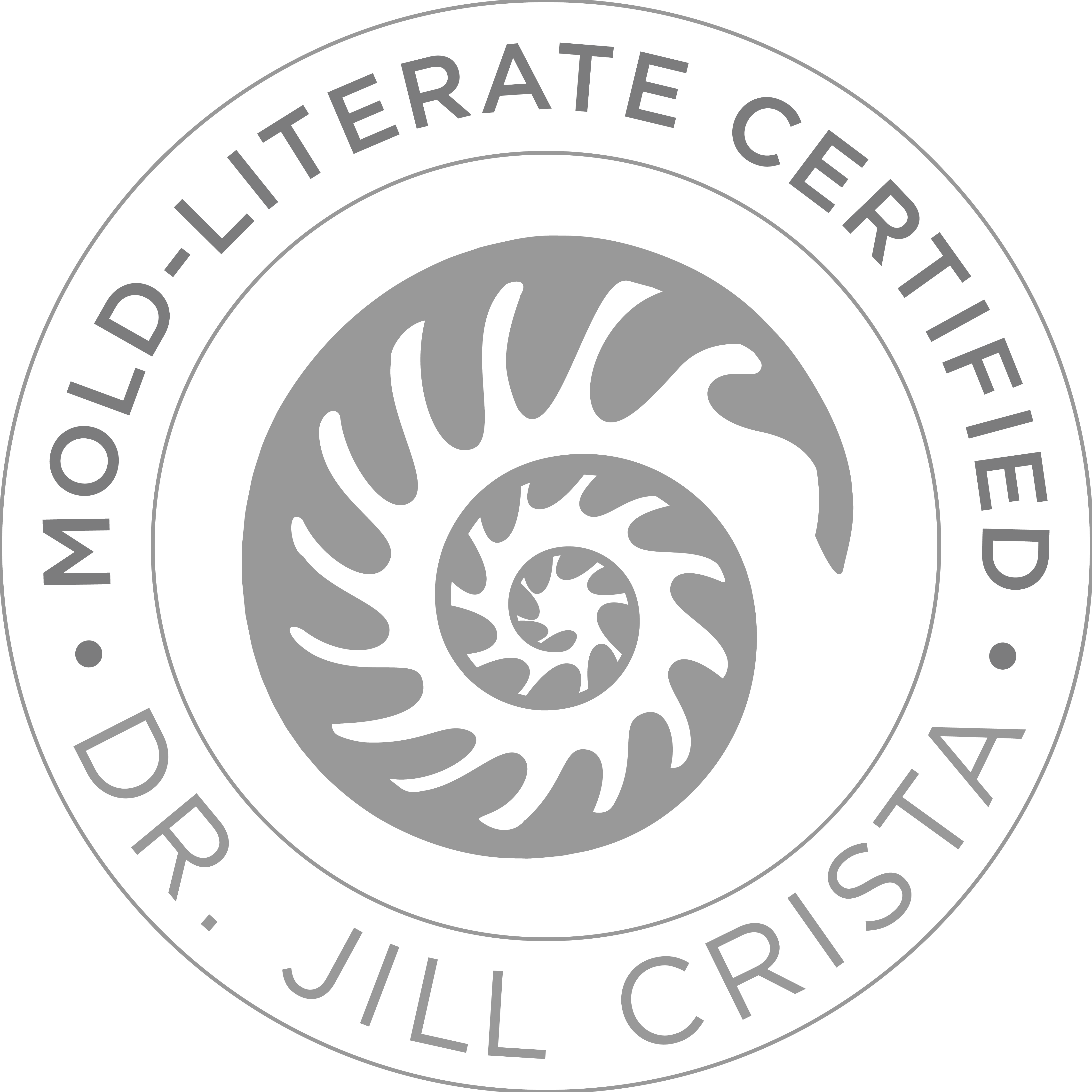 Mold-Literate Certified stamp