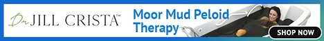 Dr. Jill Crista Moor Mud Peloid Therapy banner ad