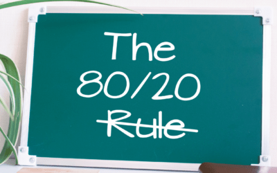 When to throw out the 80/20 rule?￼